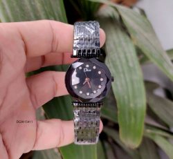 Đồng hồ Dior nữ mặt hoa kim cương cao cấp