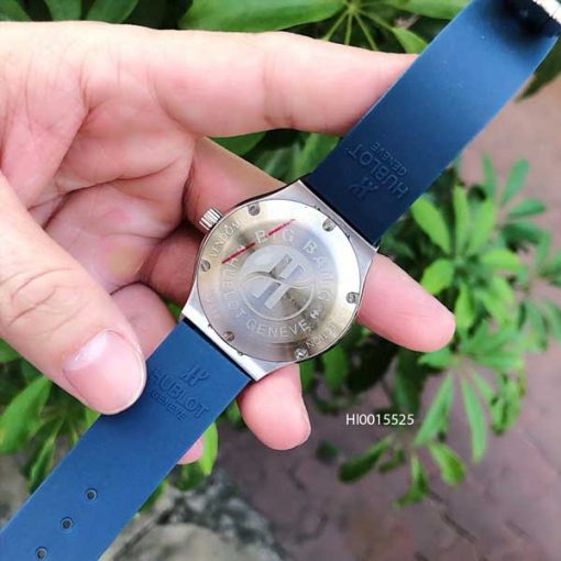 Đồng hồ Hublot Nữ dây màu xanh siêu cấp