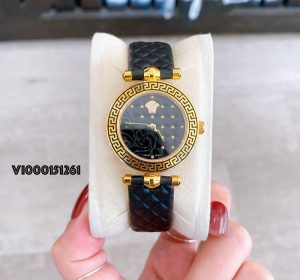 Đồng hồ Versace Mini Vanitas Micro Analog Display Swiss Quartz Black
