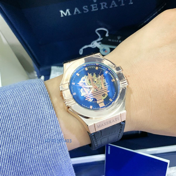 Đồng hồ nam Maserati Potenza Black Dial R8853108001 - MixASale