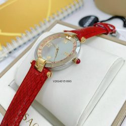 Đồng hồ Versace Nữ Revive VAI220016 dây da thật cao cấp màu đỏ