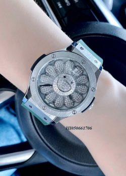 Đồng hồ Nữ Hublot Big Bang mặt hoa hướng dương 37mm