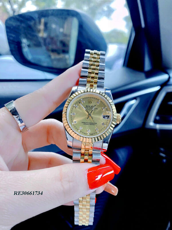 Đồng hồ Rolex máy pin nhật cao cấp